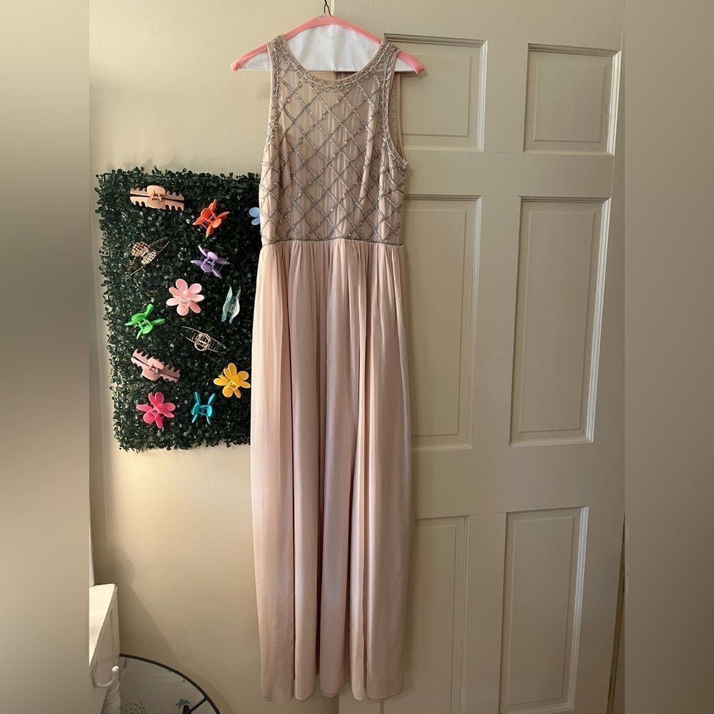 Adrianna Papell Bridesmaid Maxi Dress Size 8